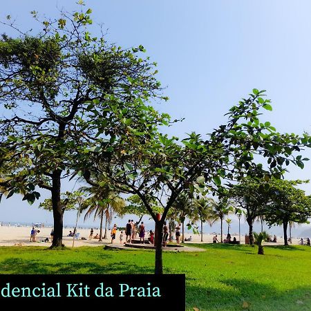 Apartament Residencial Kit Da Praia Santos  Zewnętrze zdjęcie