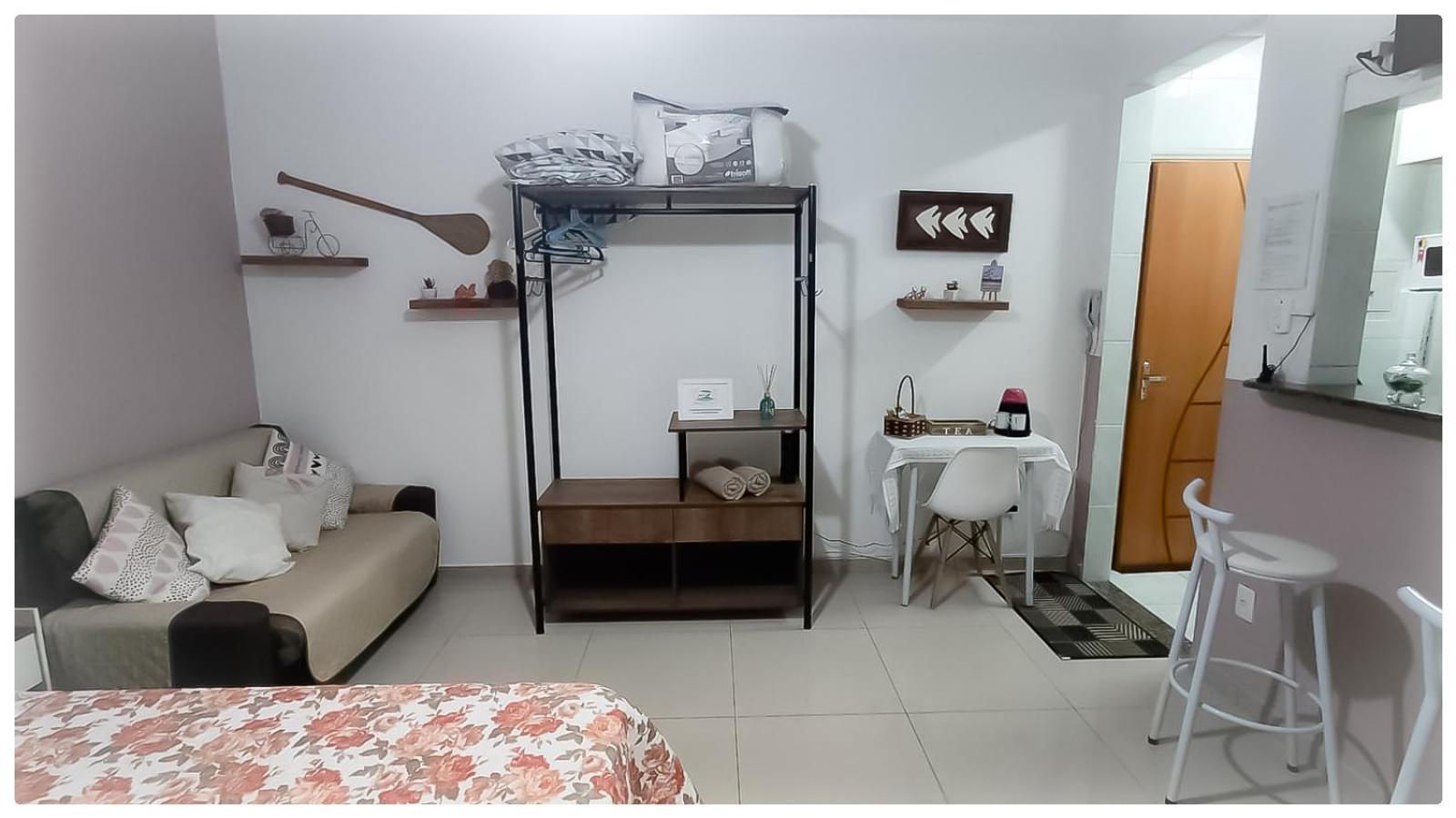 Apartament Residencial Kit Da Praia Santos  Pokój zdjęcie