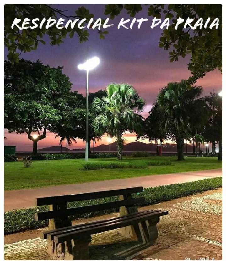 Apartament Residencial Kit Da Praia Santos  Pokój zdjęcie