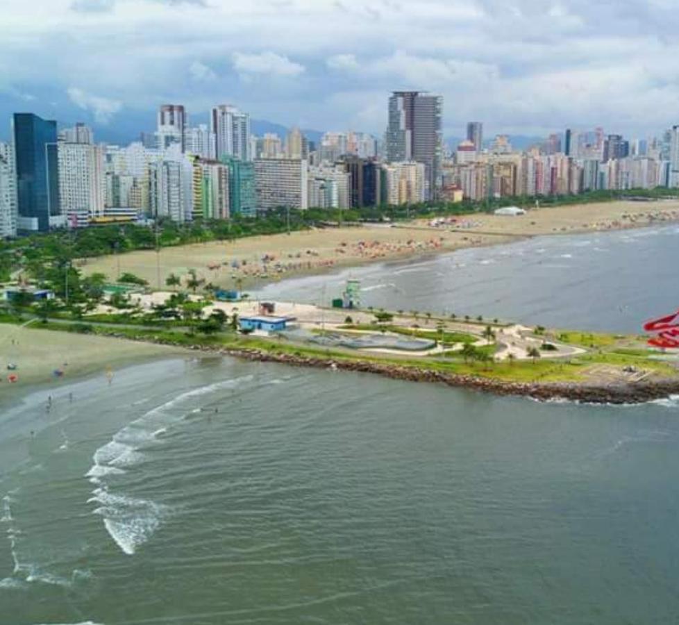 Apartament Residencial Kit Da Praia Santos  Zewnętrze zdjęcie